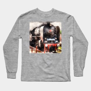 Steam Locomotive Long Sleeve T-Shirt